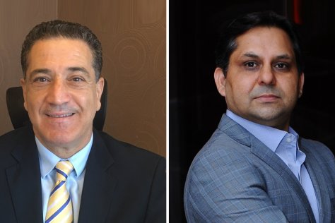 Feras Zeidan, Managing Director, Middle East & Africa at Mitel (L) and Asif Khan, Channel Director, Middle East & Africa at Mitel (R)