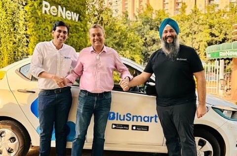 Indian EV Ride-Hailing company BluSmart raises $24m in Pre-Series B Funding